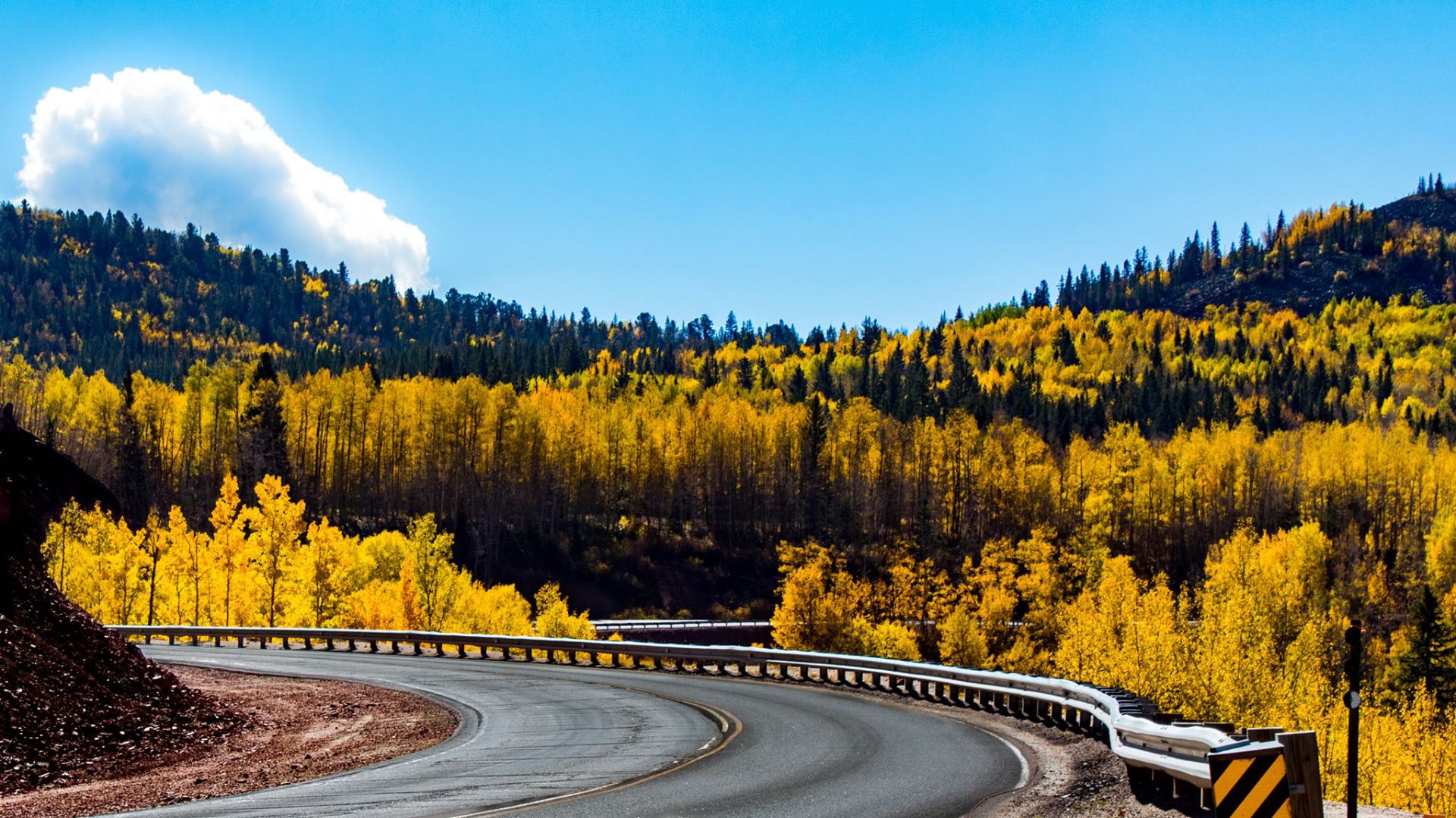 Fall highway